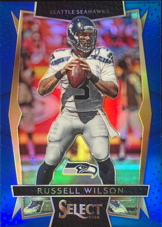 Russell Wilson Select Blue /149 Seahawks
