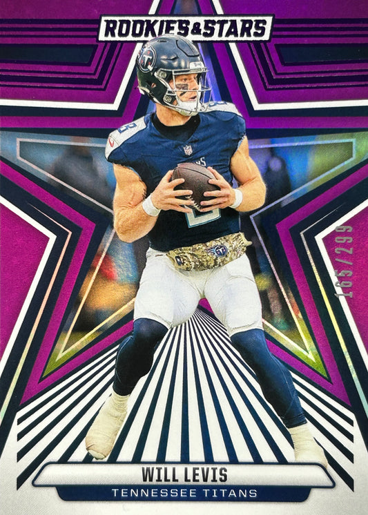 Will Levis R&S Purple /299 Titans