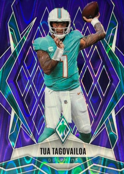 Tua Tagovailoa Phoenix Purple Seismic /49 Dolphins