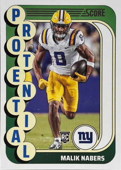 Malik Nabers Score Protential Rookie Giants