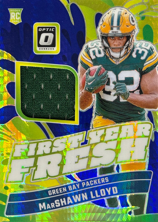 Marshawn Lloyd First Year Fresh Patch Rookie Packers