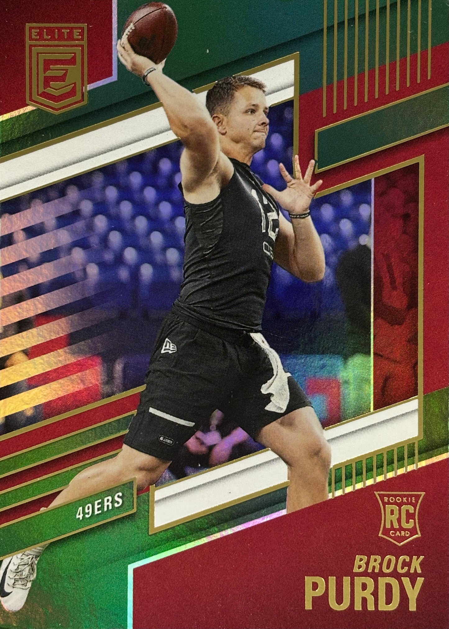 Brock Purdy Elite Green Rookie 49ers