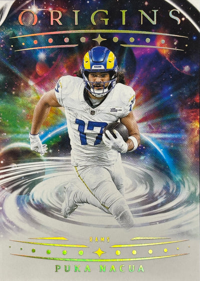 Puka Nacua Origins Rams Sports Card