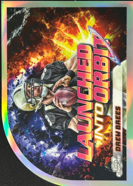 Drew Brees Launched into Orbit Saints