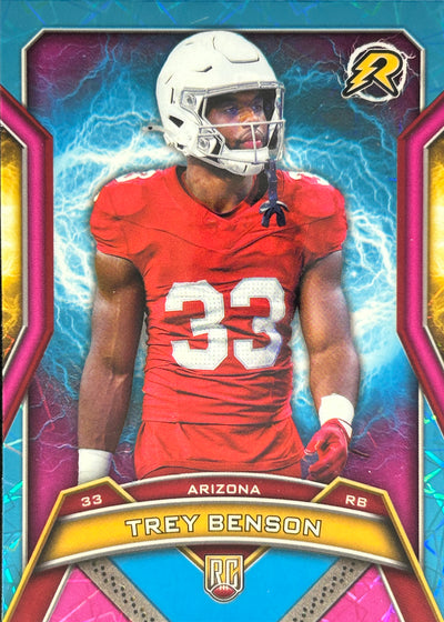 Trey Benson Resurgence Pink Lazer Cardinals
