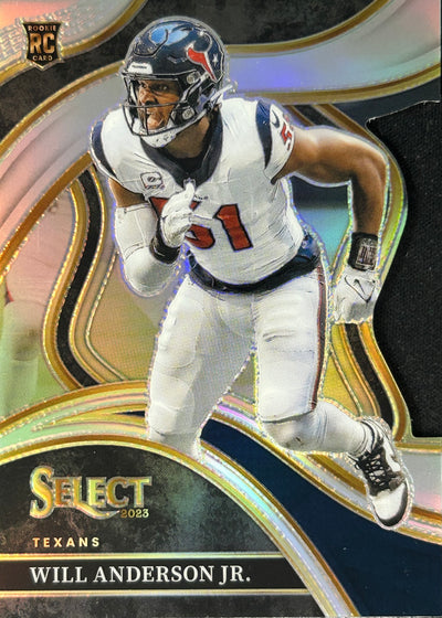 Will Anderson Jr. Select Silver Die-Cut Rookie Texans