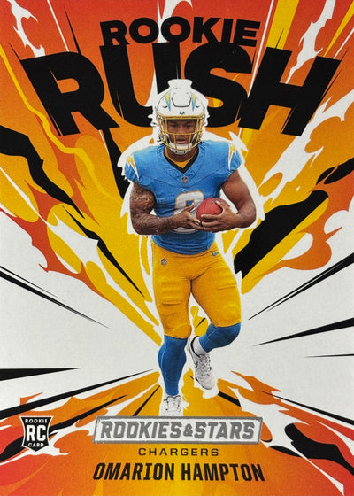 Omarion Hampton Rookie Rush Chargers