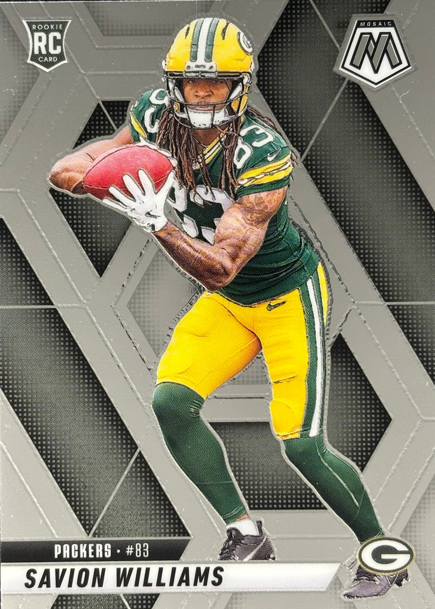 Savion Williams Mosaic Rookie Packers