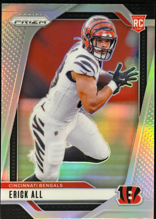 Erick All Prizm Silver Rookie Bengals