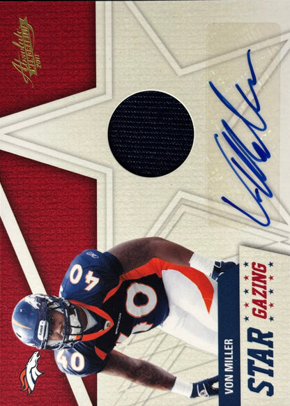 Von Miller Absolute Patch Auto /49 Rookie Broncos