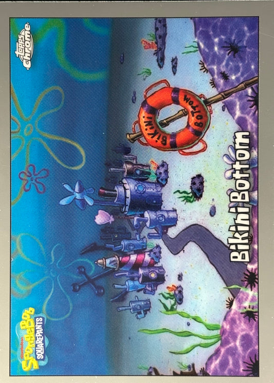 Bikini Bottom Topps Chrome SpongeBob
