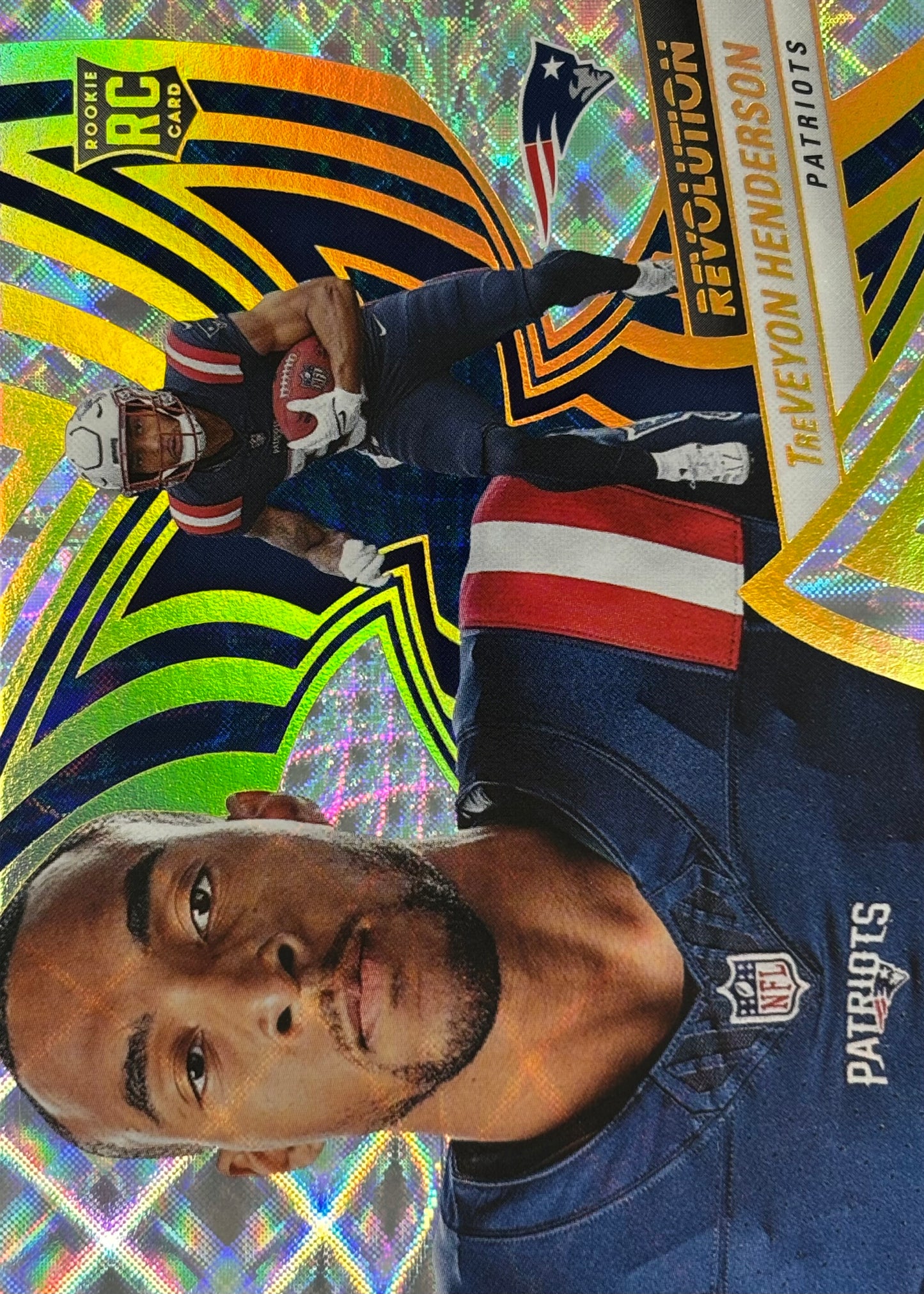 TreVeyon Henderoson Revolution Rookie Variation Patriots