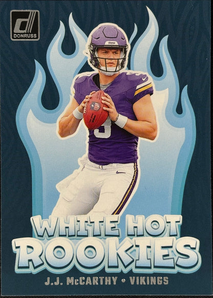 JJ McCarthy White Hot Rookies