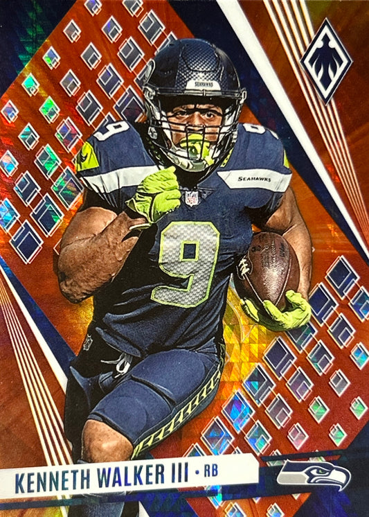 Kenneth Walker Phoenix Fire Burst /340 Seahawks