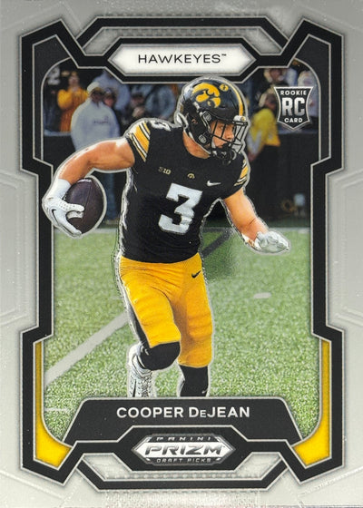 Cooper DeJean Prizm Draft Rookie Eagles