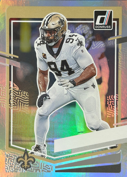 Cameron Jordan Donruss No Name Saints