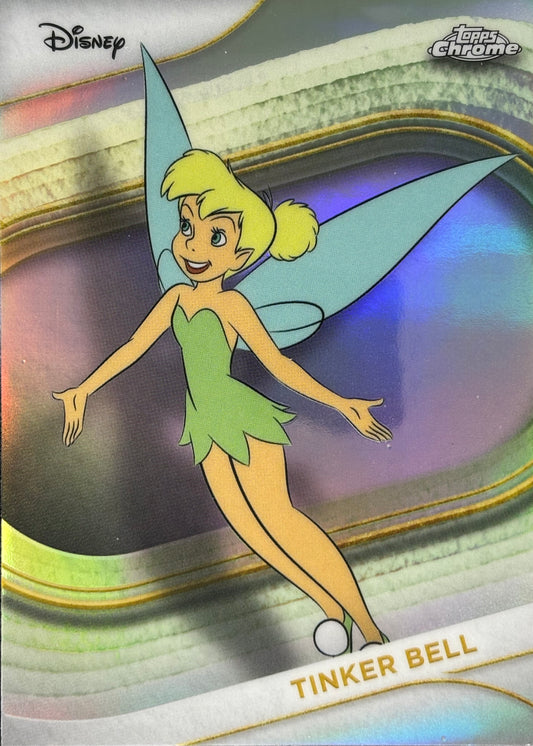 Tinker Bell Refractor Topps Chrome Disney