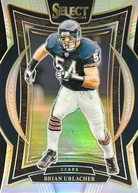 Brian Urlacher Select Silver Die-Cut Bears