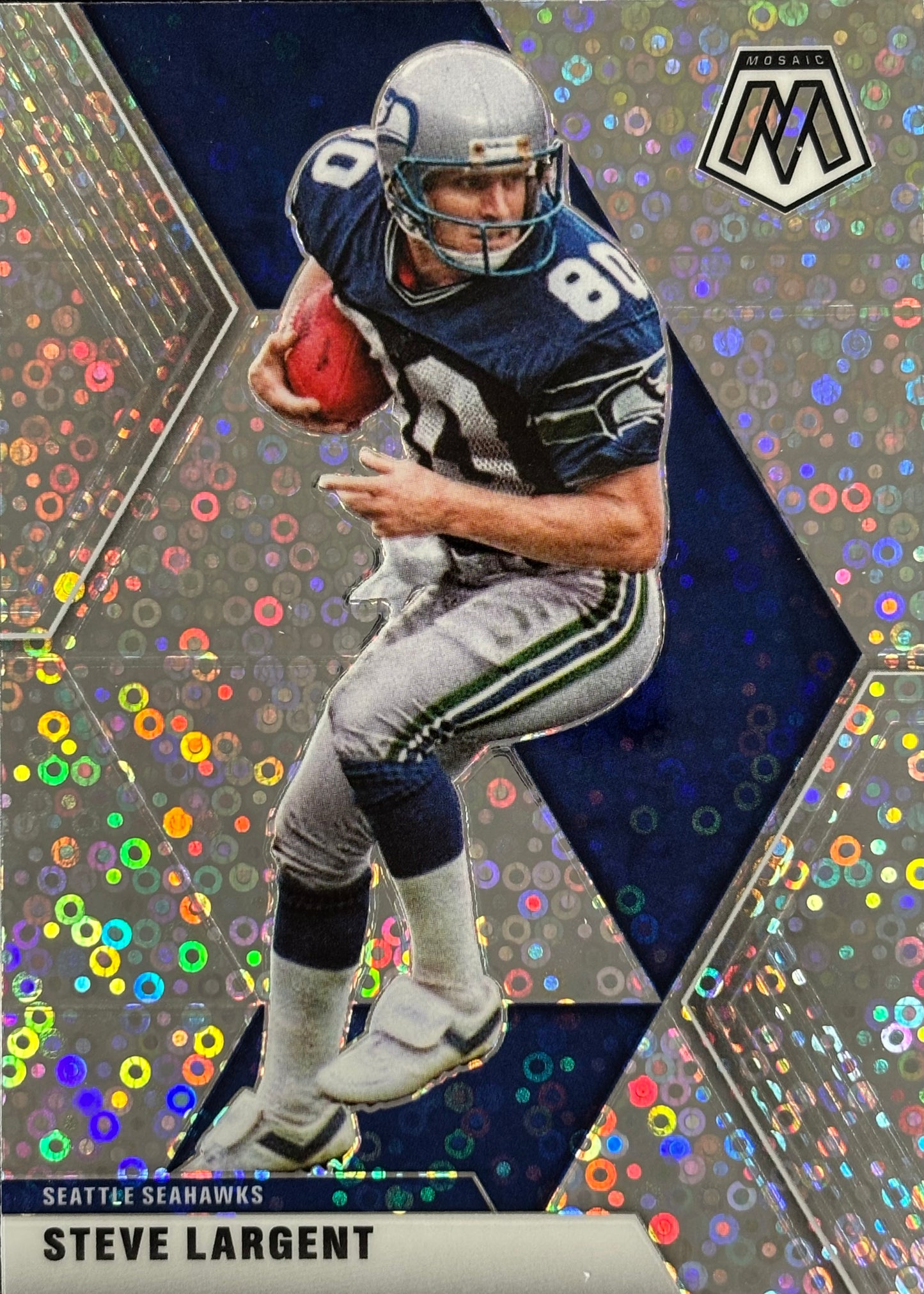 Steve Largent Mosaic No Huddle Seahawks