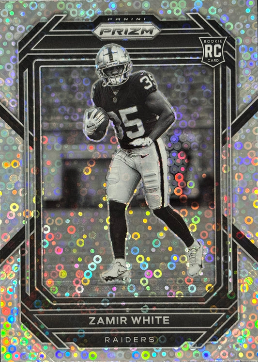 Zamir White Prizm No Huddle Variation Rookie Raiders
