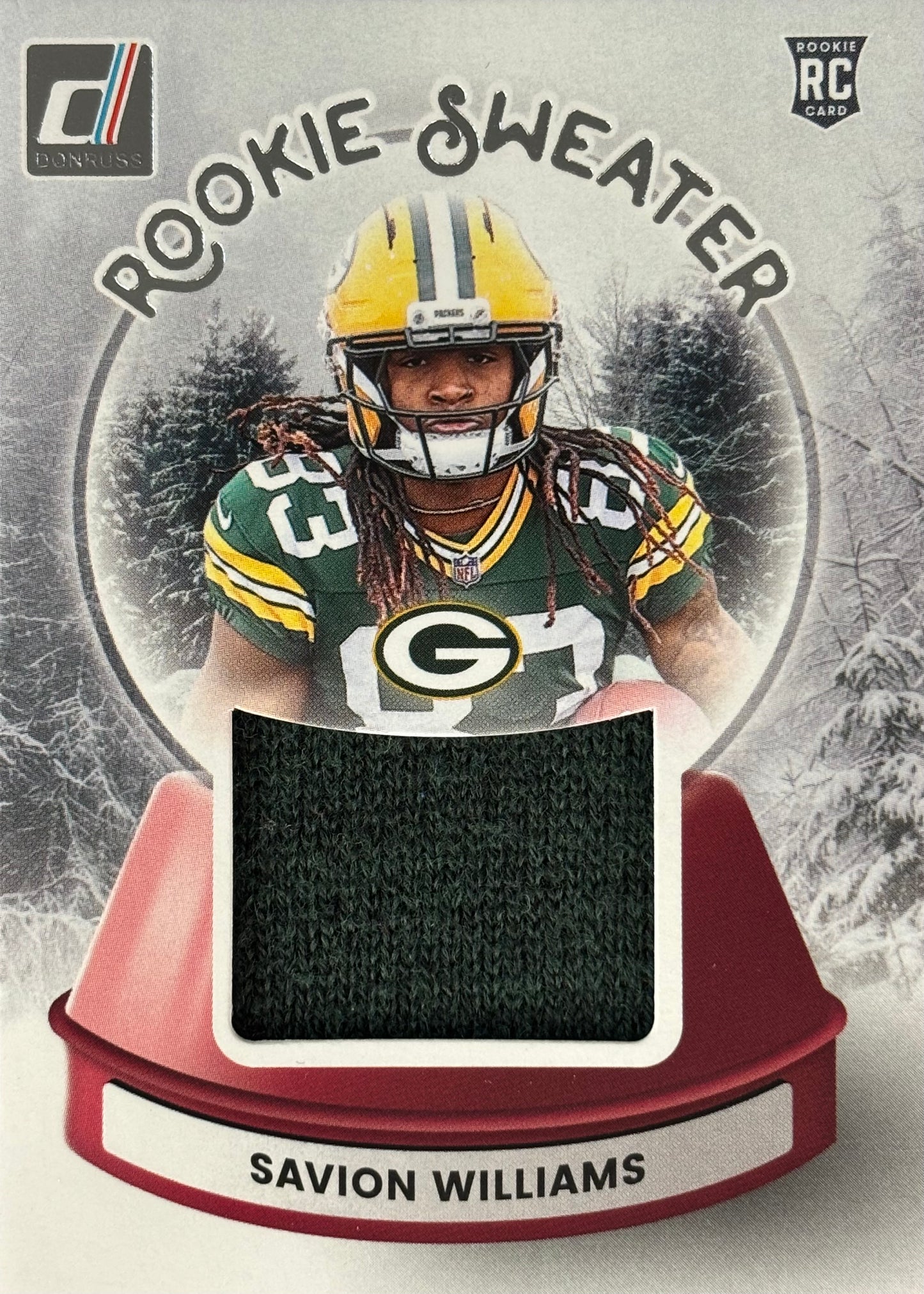 Savion Williams Rookie Sweater Packers