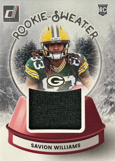 Savion Williams Rookie Sweater Packers