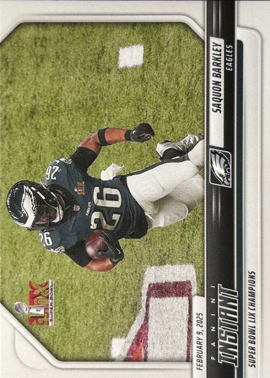 Saquon Barkley Panini Instant Super Bowl Eagles