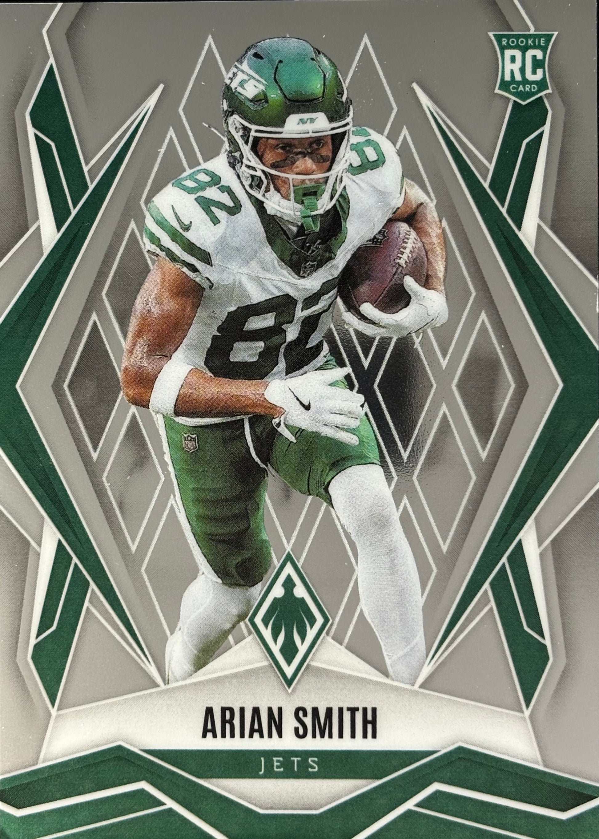 Arian Smith Phoenix Rookie Jets Sports Card