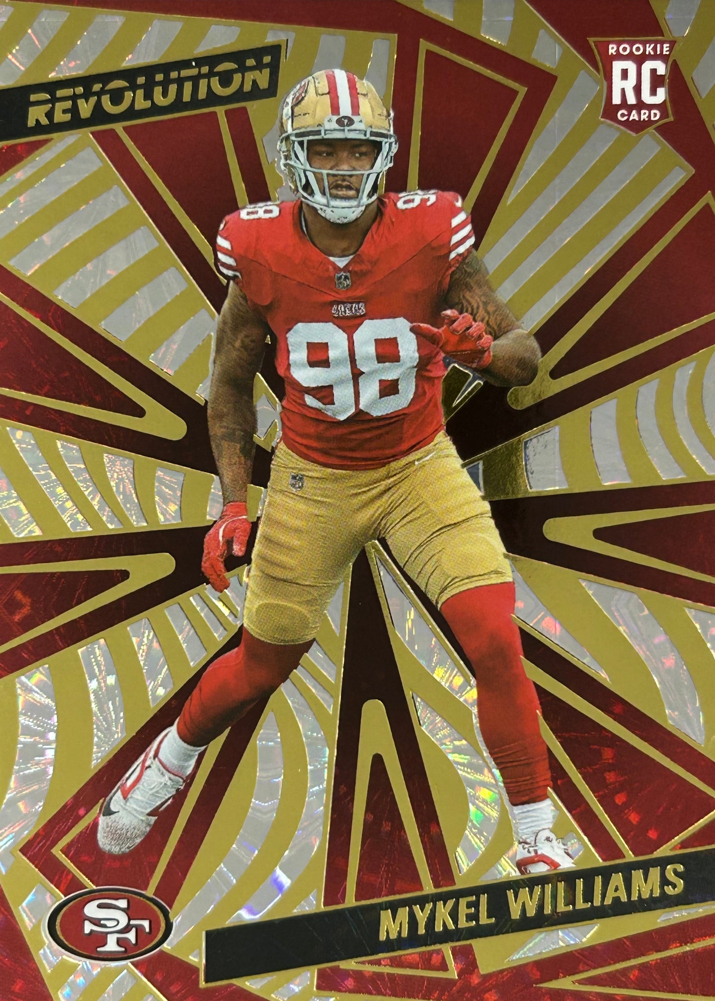 Mykel Williams Revolution /49 Rookie 49ers