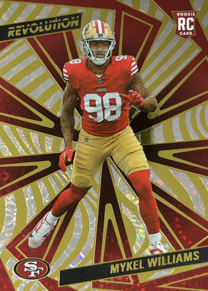 Mykel Williams Revolution /49 Rookie 49ers