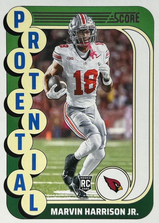 Marvin Harrison Jr. Protential Rookie Cardinals