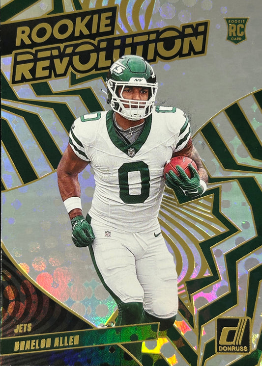 Braelon Allen Rookie Revolution Rookie Jets