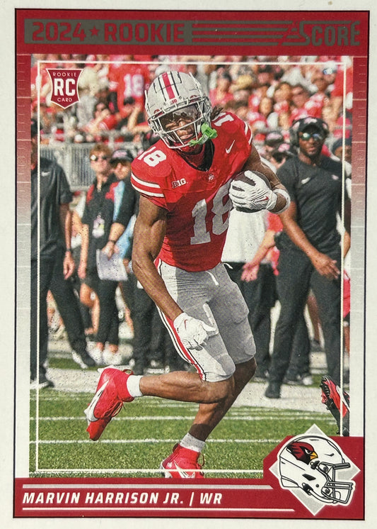 Marvin Harrison Jr. Score Rookie Cardinals