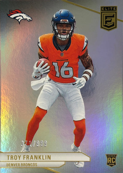 Troy Franklin Elite /999 Rookie Broncos