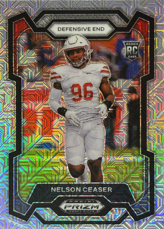 Nelson Ceaser Prizm Draft Mojo /25 Rookie Seahawks