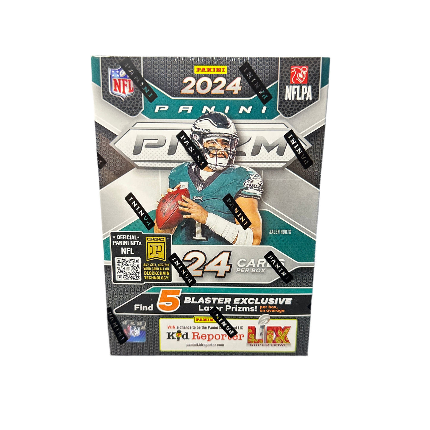 2024 Panini NFL Prizm Football Trading Card Blaster Box (Lazer Prizms!)
