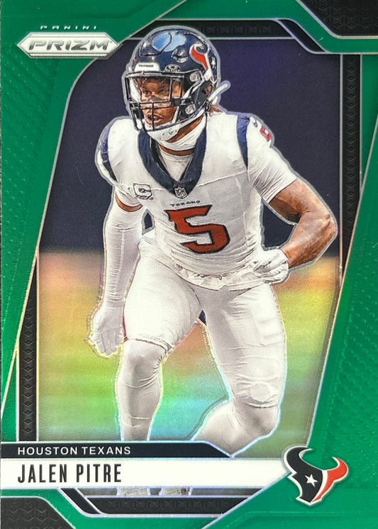 Jalen Pitre Prizm Green Texans