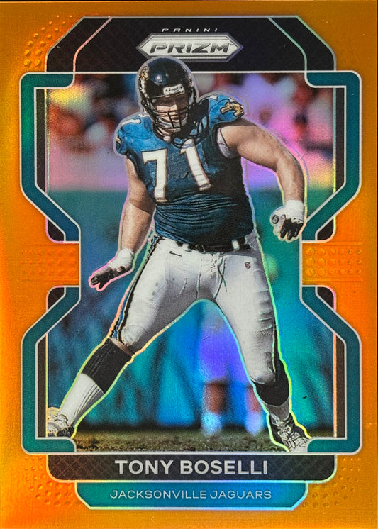 Tony Bosseli Prizm Orange /249 Jaguars