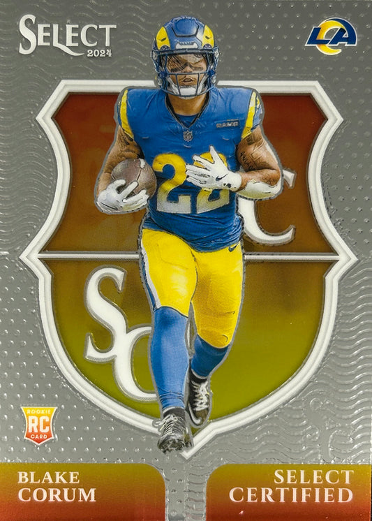 Blake Corum Select Certified Rookie Rams