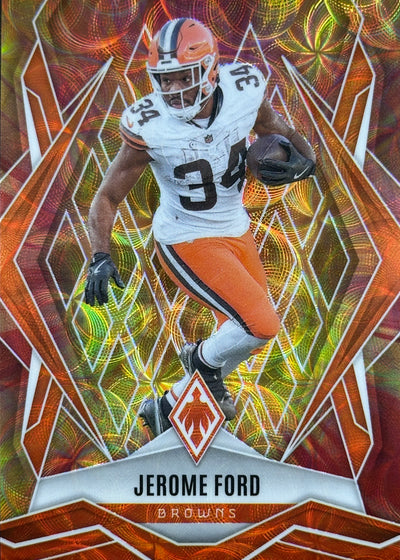 Jerome Ford Phoenix Fire Burst /350 Cleveland Browns