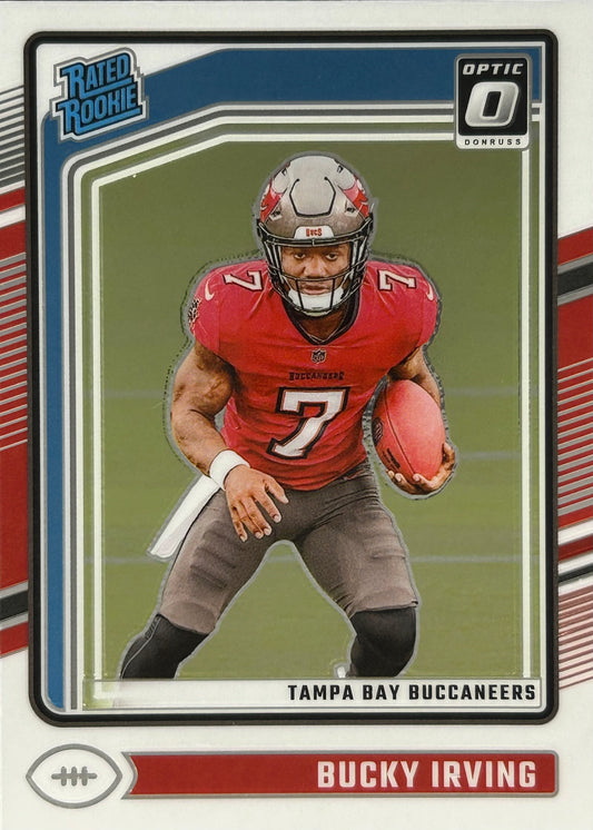 Bucky Irving Optic Rated Rookie Buccaneers