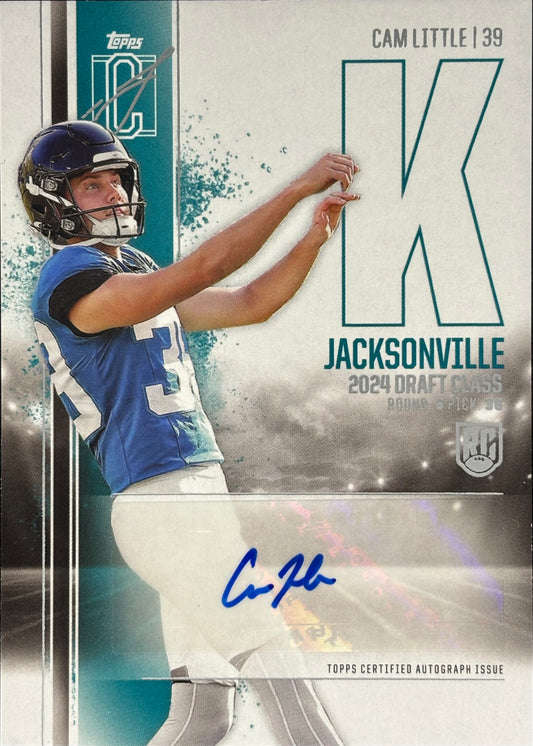 Can Little Signature Class Auto Rookie Jaguars