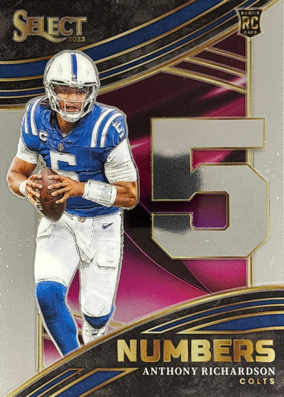 Anthony Richardson Select Numbers Rookie Colts