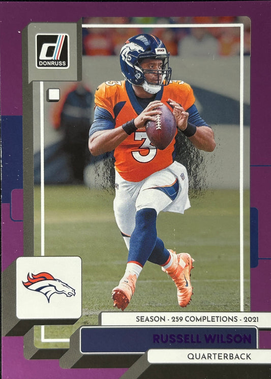 Russell Wilson Donruss Purple /259