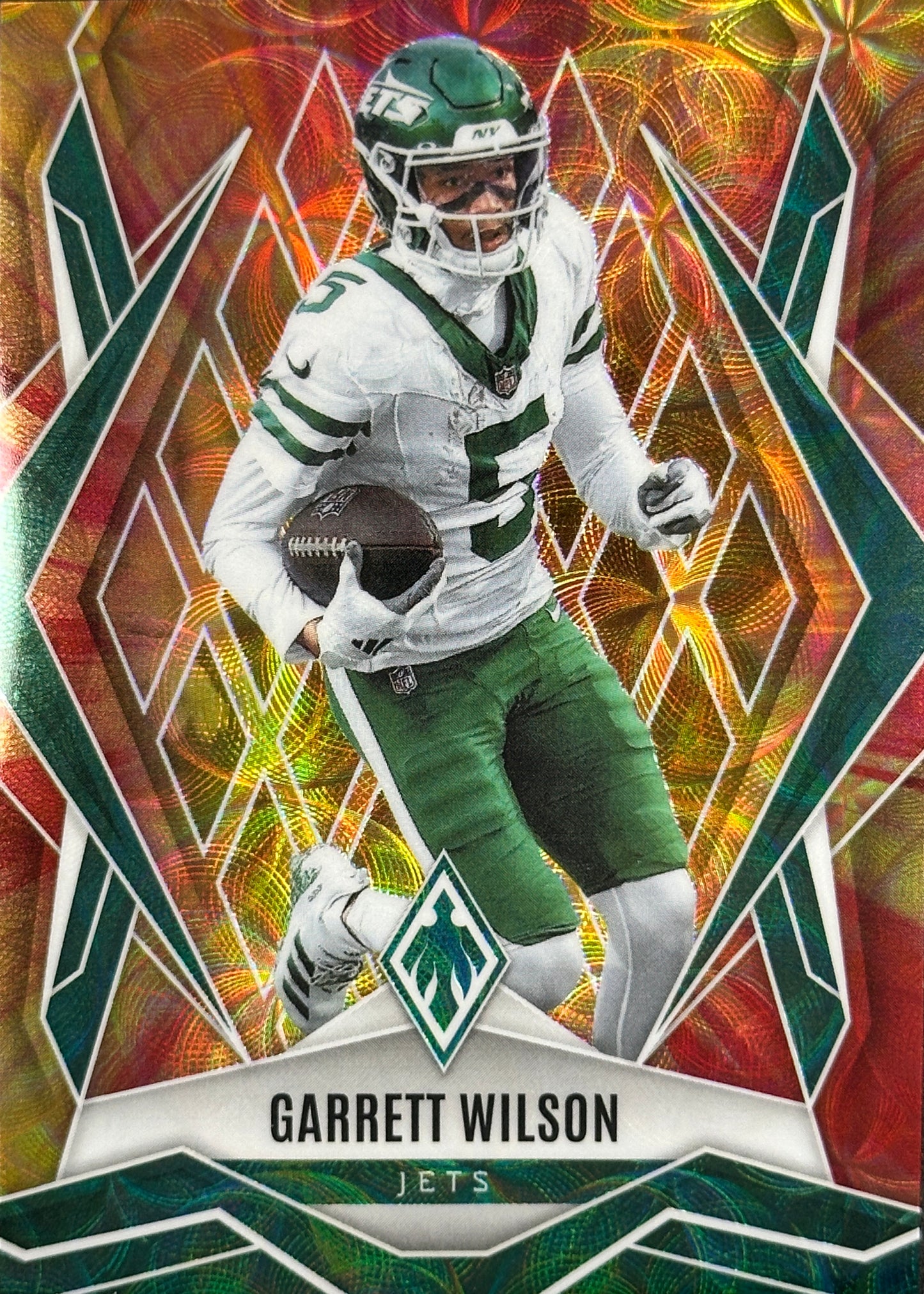 Garrett Wilson Phoenix Fire Burst /350 New York Jets