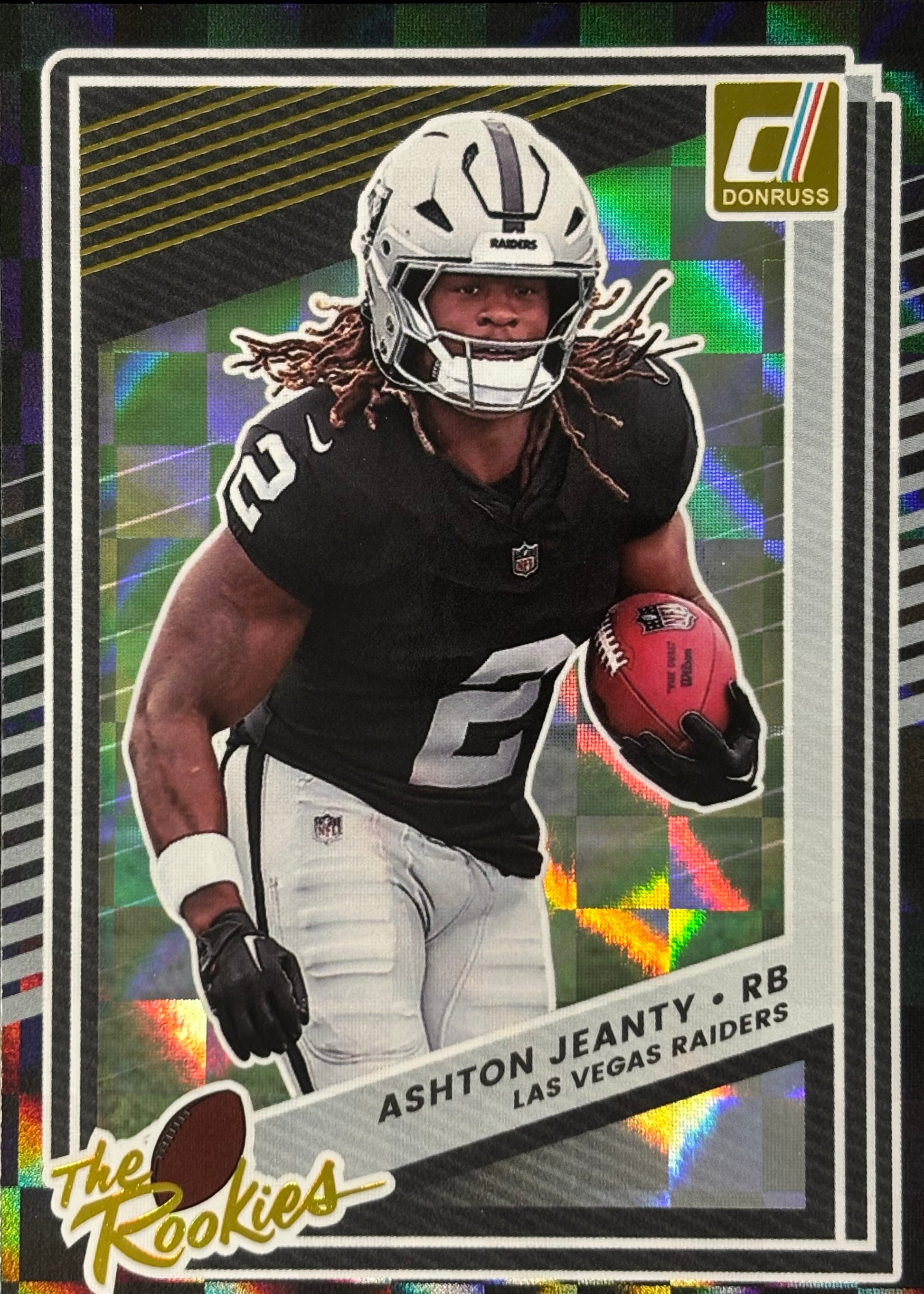 Ashton Jeanty The Rookies Raiders Sports Card