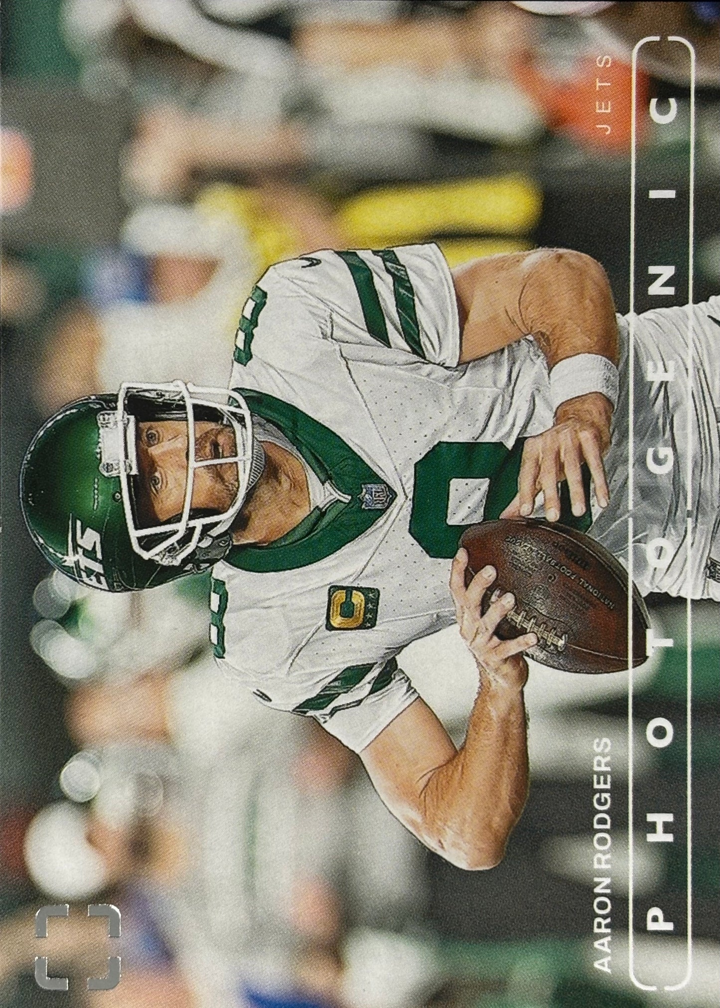 Aaron Rodgers Photogenic Jets Sports Card