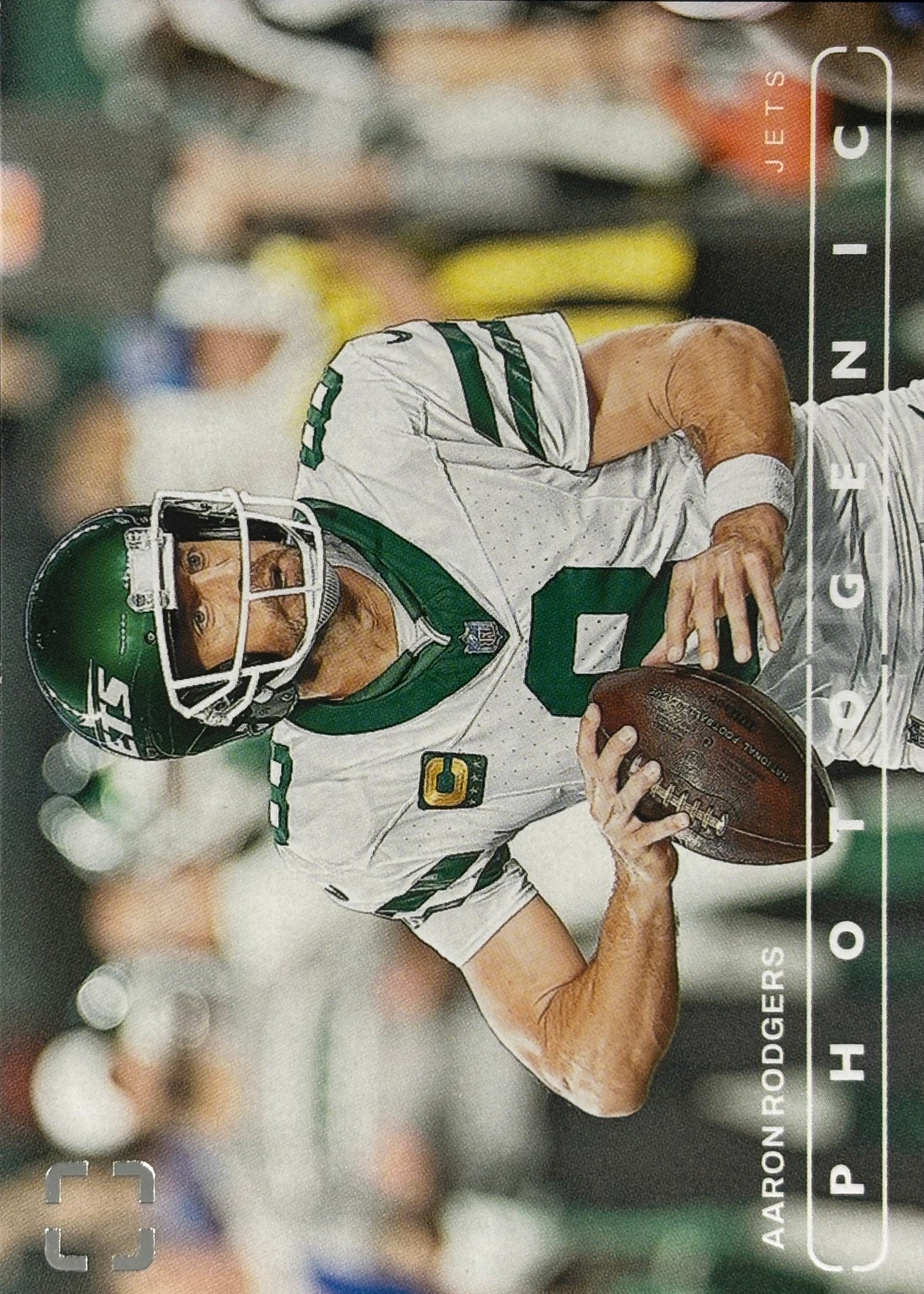 Aaron Rodgers Photogenic Jets Sports Card