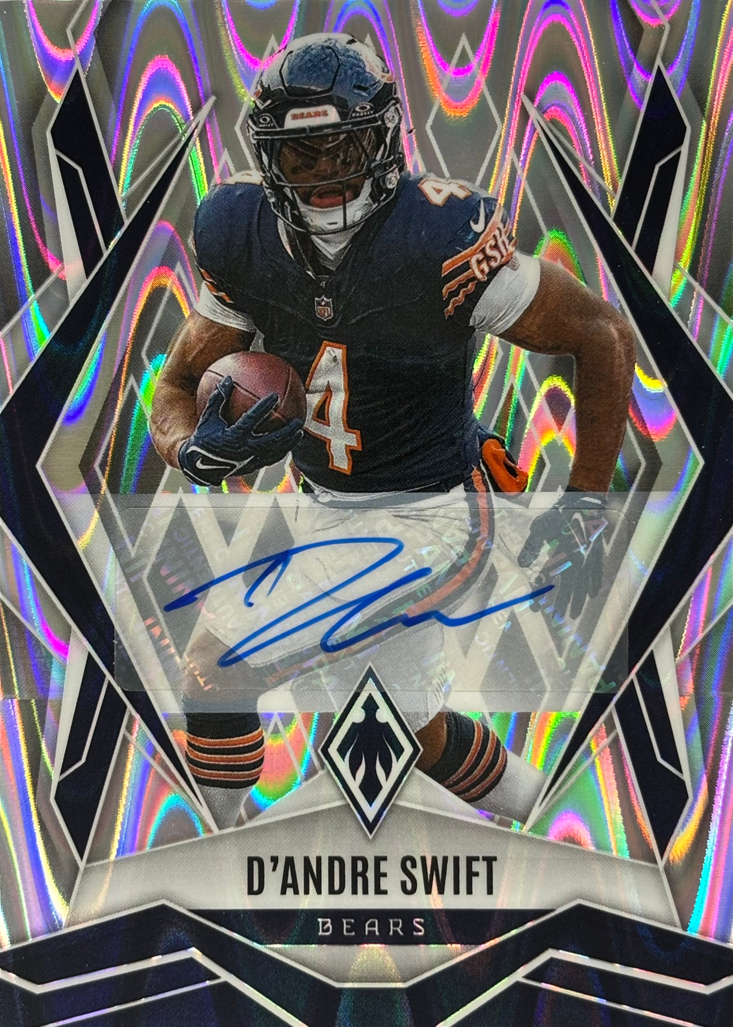 D'Andre Swift Phoenix Auto 10/10 Bears – Wayne Collection