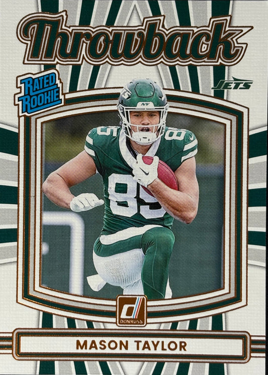 Mason Taylor Throwback Rookie Jets
